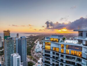 Sotheby’s Concierge Auctions: Tri-Level Trophy Penthouse in Miami’s Iconic Brickell Flatiron to Sell at Auction